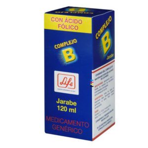 COMPLEJO B CON ACIDO FOLICO JARABE 120ML
