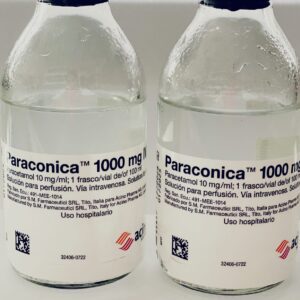 Paraconica ampolla (Paracetamol) 1000mg. IV.