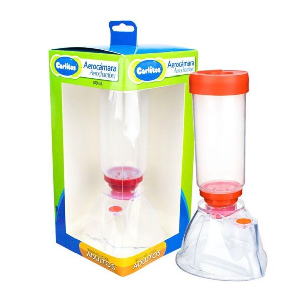 Aerocámara Adulto. 180ml