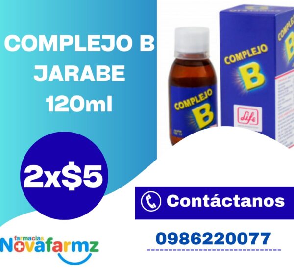 PROMO 2 Jarabes de Complejo B 120ml