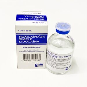 Roxicaina 2% simple Lidocaína. 50ml